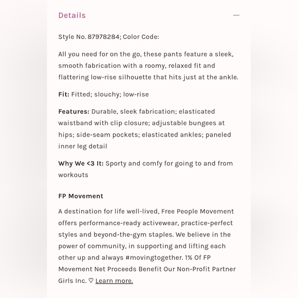 Blue and White Patterned Women's Pants Frok FREE PEOPLE - Picture 2 of 5